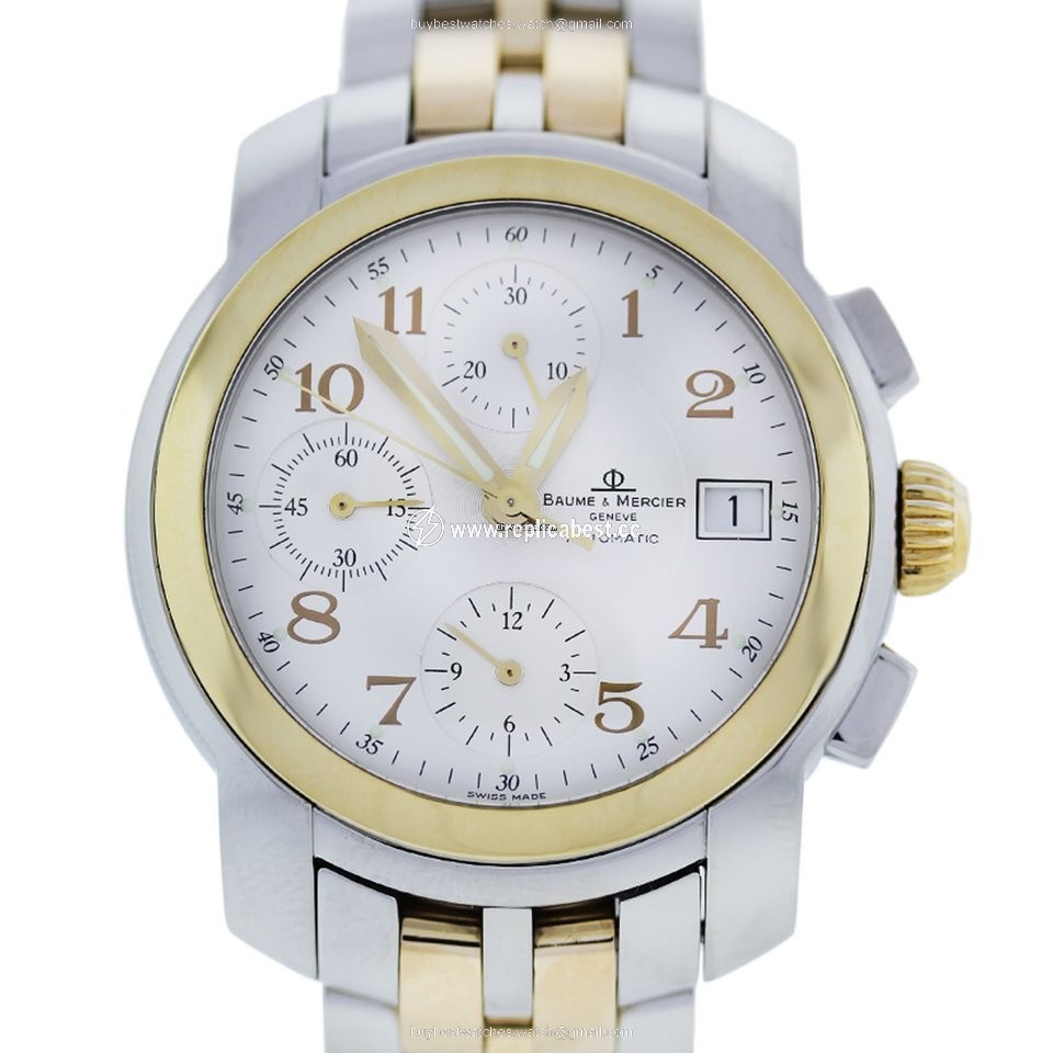 Baume & Mercier Capeland Mens watch Unisex Automatic Gold Steel MV045217