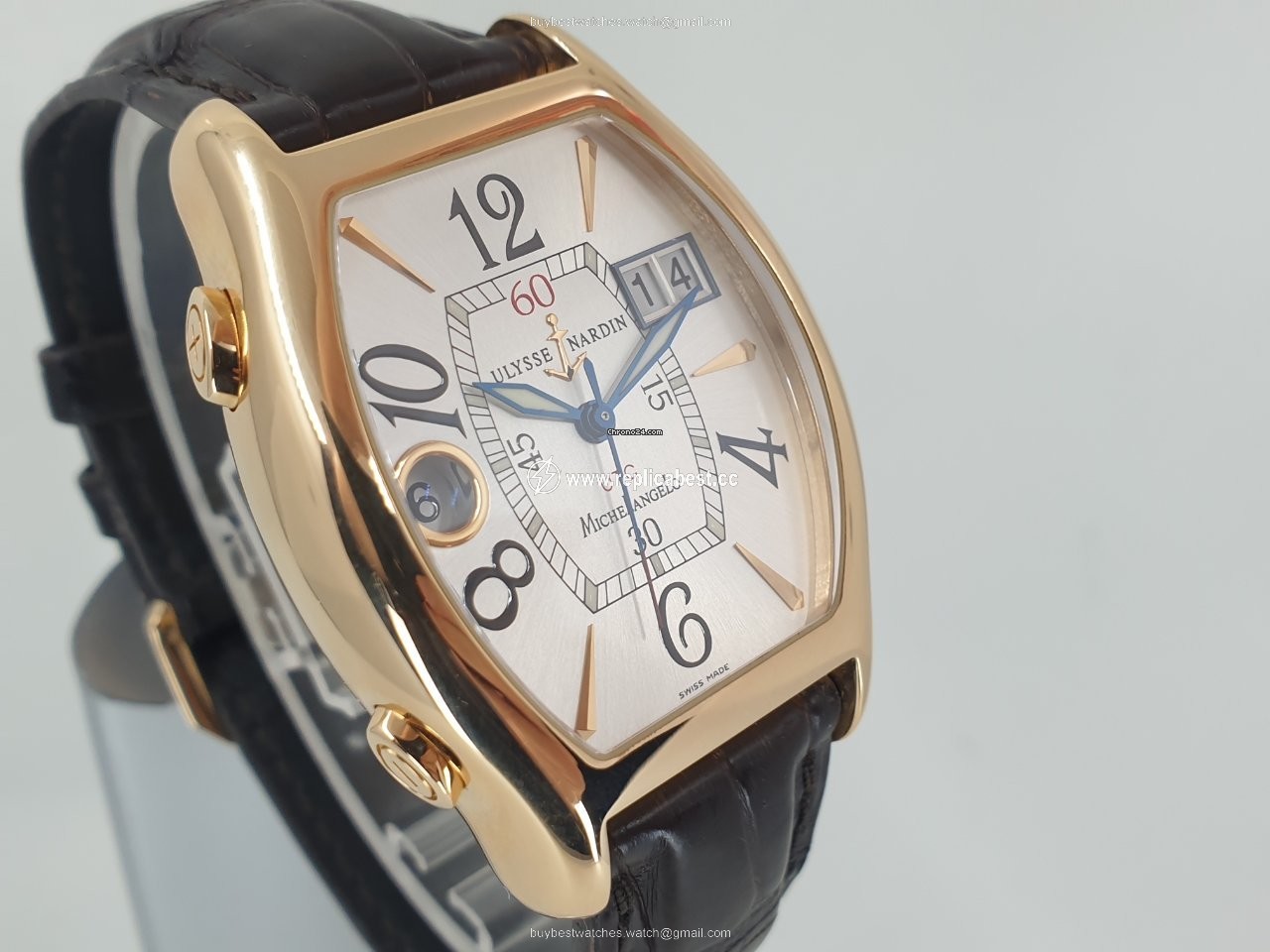 Ulysse Nardin Michelangelo Mens watch Unisex Automatic Rose gold 226-68