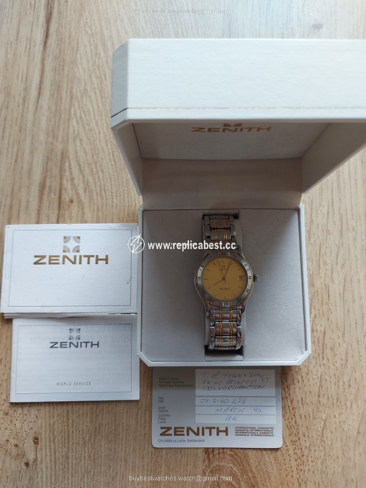 Zenith Port Royal Mens watch Unisex Quartz 59.3150.226