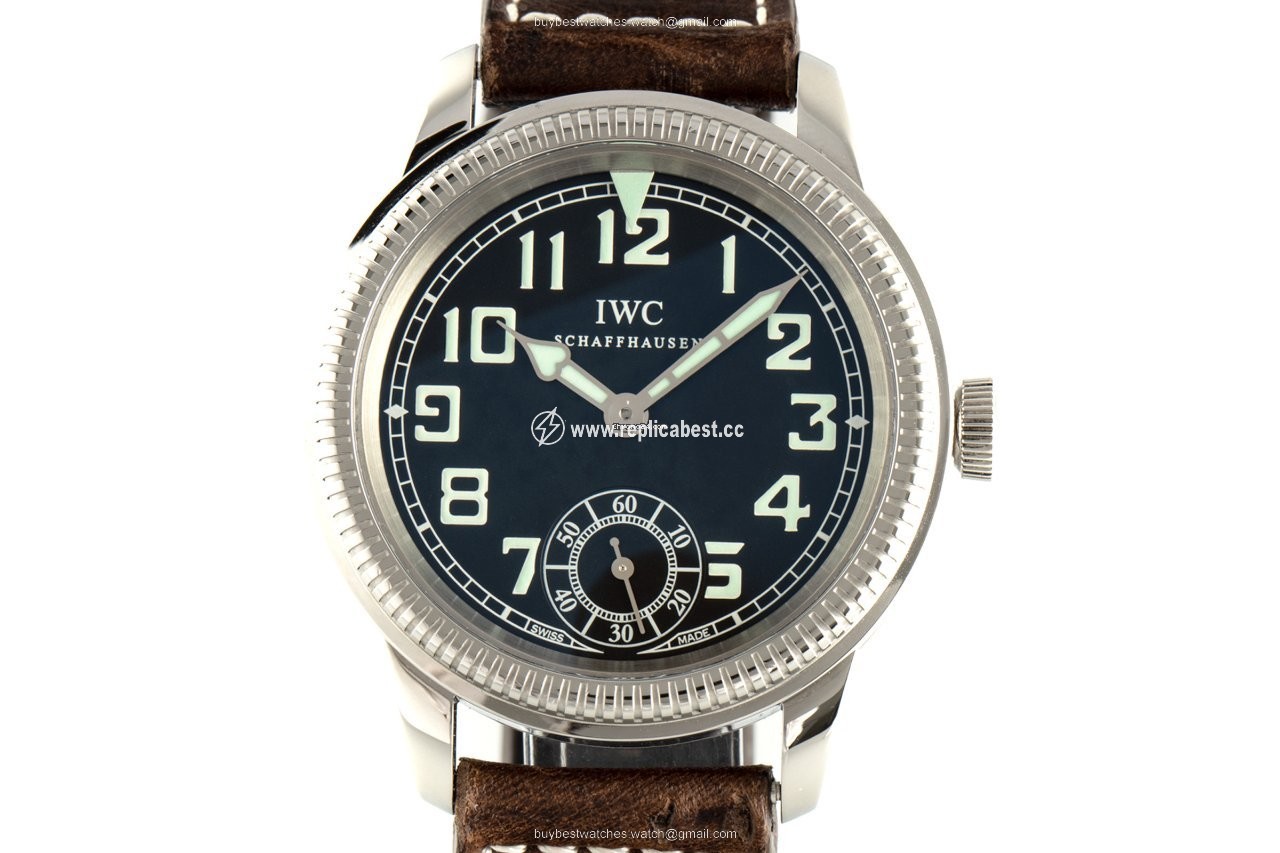 IWC Pilot Mens watch Unisex Manual winding Steel 3254
