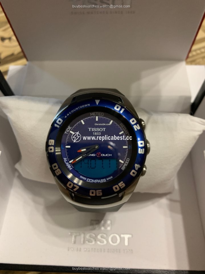 Tissot Sailing-Touch Mens watch Unisex Quartz Steel T056.420.27.041.00