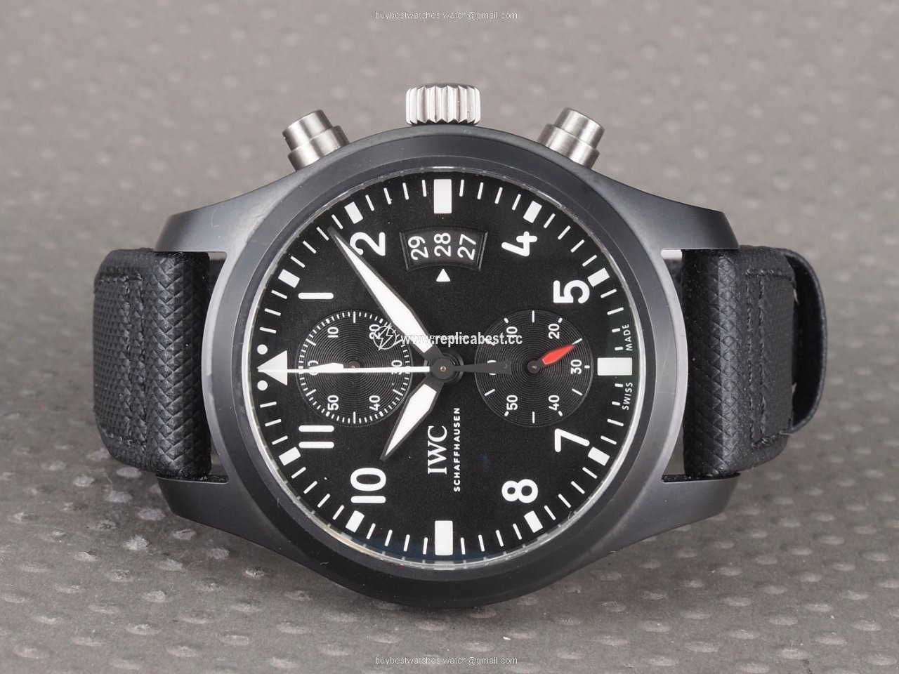 IWC Pilot Chronograph Top Gun Mens watch Unisex Automatic Ceramic IW388007