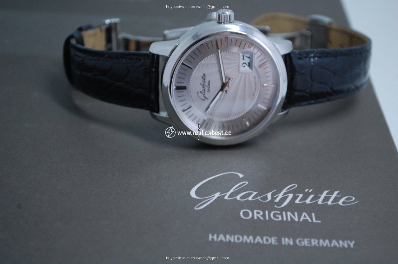 Glashutte Original Senator Panorama Date Mens watch Unisex Automatic Steel 100-03-03-02-04