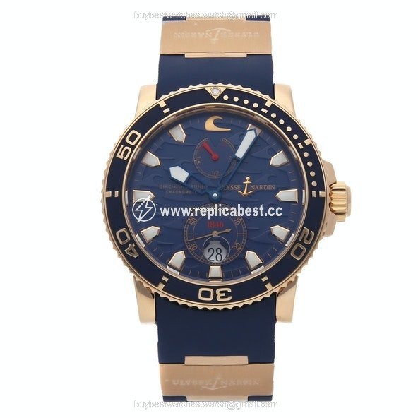 Ulysse Nardin Mens watch Unisex Automatic Rose gold 266-36LE-3A