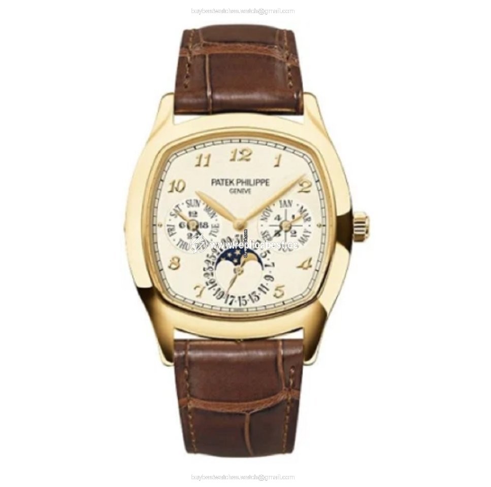 Patek Philippe Perpetual Calendar Mens watch Unisex Automatic Yellow gold 5940J-001
