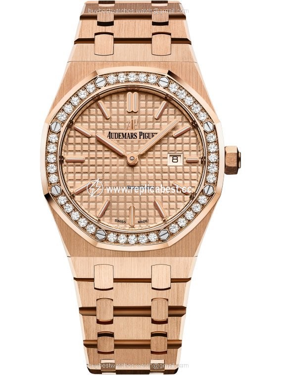 Audemars Piguet Royal Oak Lady Womens watch Quartz Rose gold 67651OR.ZZ.1261OR.03