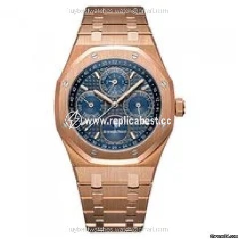 Audemars Piguet Royal Oak Perpetual Calendar Mens watch Unisex Automatic Rose gold 26574OR.OO.1220OR.02