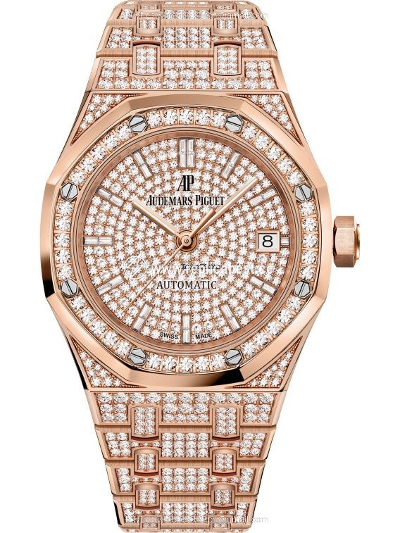 Audemars Piguet Royal Oak Lady Womens watch Automatic Rose gold 15452OR.ZZ.1258OR.02