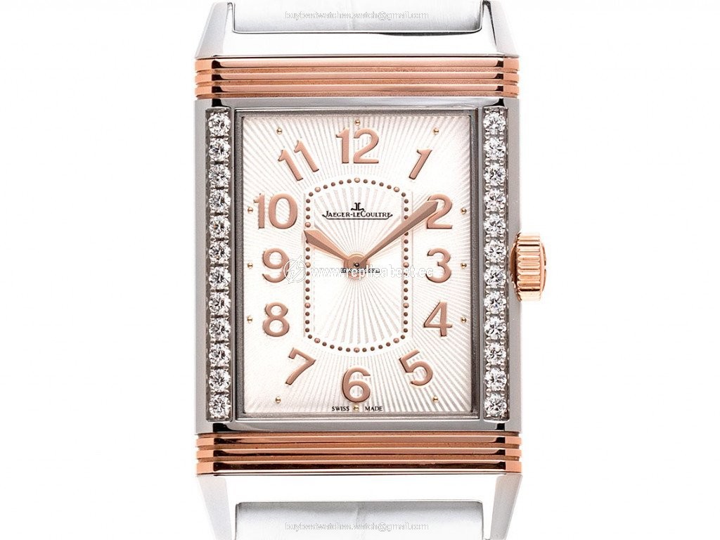 Jaeger-LeCoultre Grande Reverso Lady Ultra Thin Mens watch Unisex Manual winding Gold Steel Q3224420
