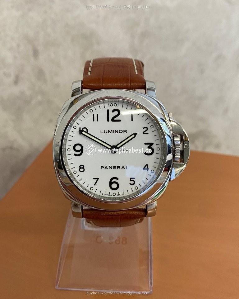 Panerai Luminor Base Mens watch Unisex Manual winding Steel PAM 00114