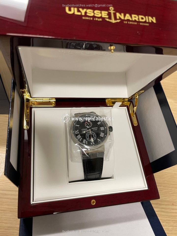 Ulysse Nardin Marine Mens watch Unisex Automatic Steel 183-122-3-42