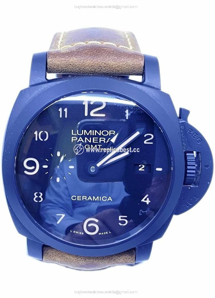 Panerai Luminor 1950 3 Days GMT Automatic Mens watch Unisex Automatic Ceramic GMT PAM00441