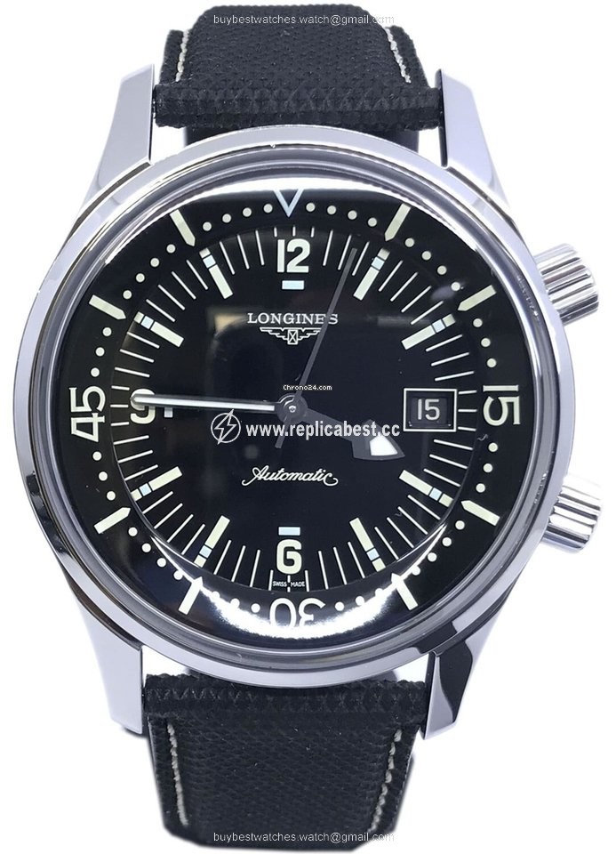 Longines Legend Diver Mens watch Unisex Automatic Steel L3.774.4.50.9