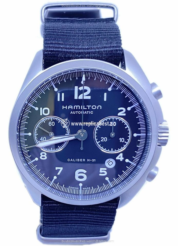Hamilton Khaki Pilot Pioneer Mens watch Unisex Automatic Steel H76456435