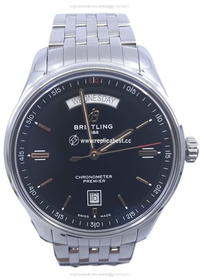 Breitling Mens watch Unisex Automatic Steel A45340