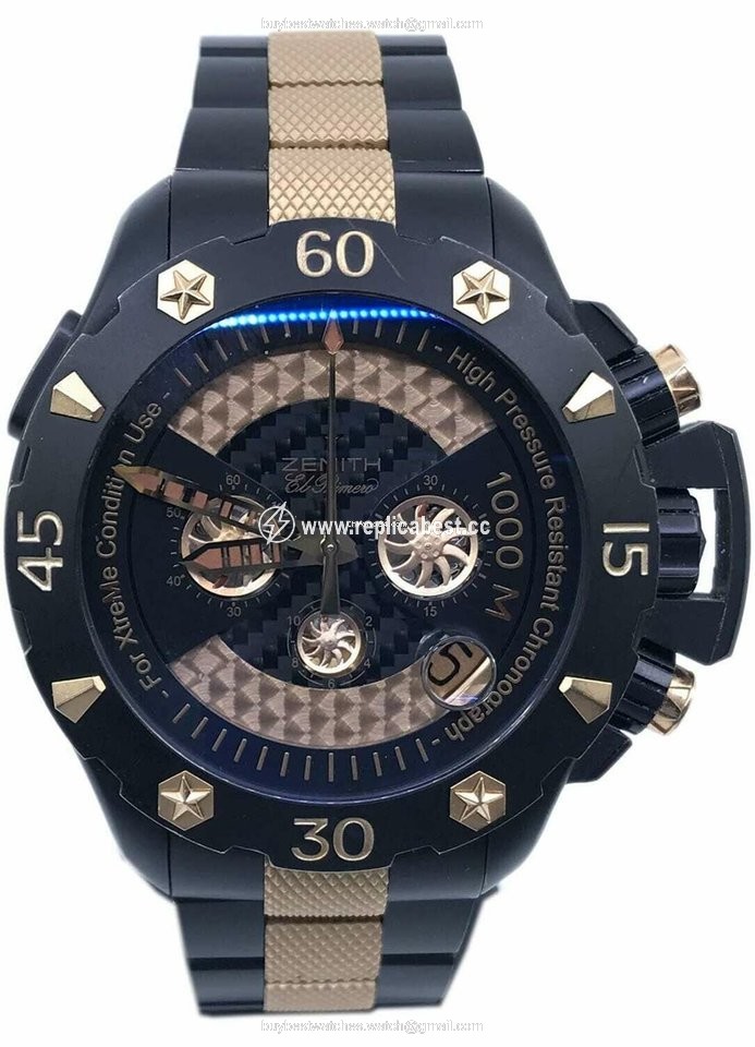 Zenith Defy Mens watch Unisex Automatic Gold Steel 96-0528-4000-21-M528