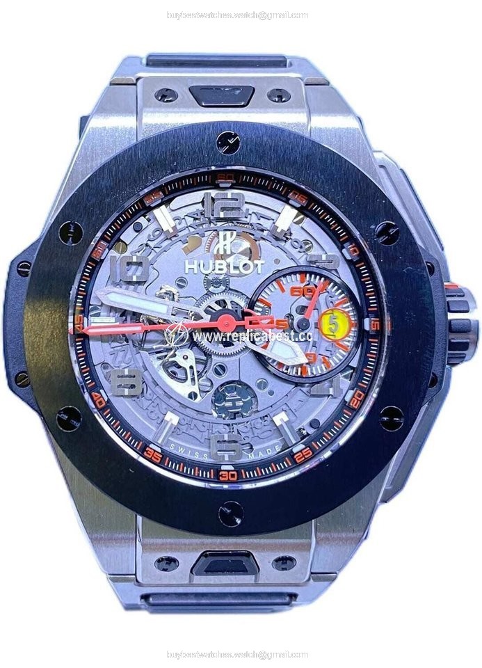 Hublot Big Bang Ferrari Mens watch Unisex Automatic Titanium 401.NM.0123.NM