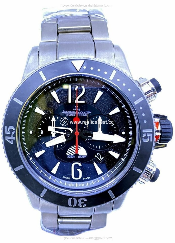 Jaeger-LeCoultre Master Compressor Diving Chronograph GMT Navy SEALs Mens watch Unisex Automatic Titanium Q178T670
