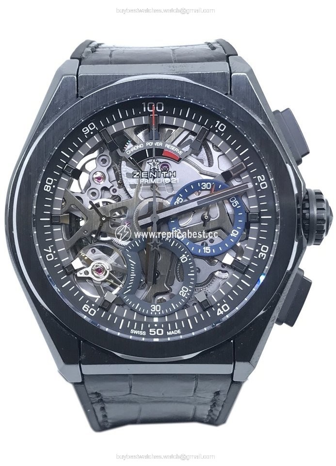 Zenith Defy El Primero Mens watch Unisex Automatic Ceramic 21 49.9000.9004 78.R582