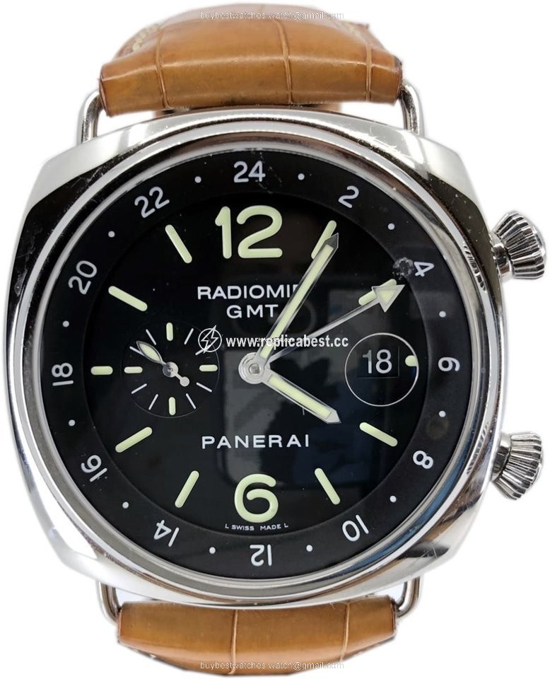 Panerai Radiomir GMT Mens watch Unisex Automatic Steel GMT PAM00184