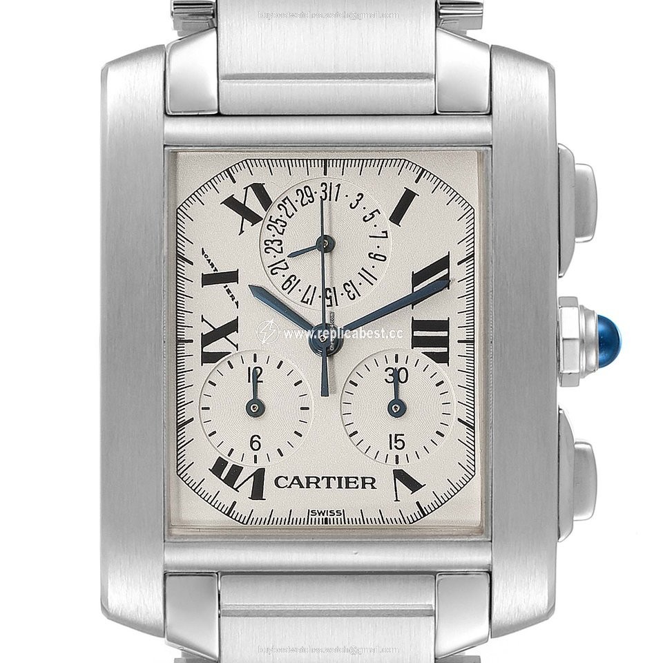 Cartier Tank Francaise Mens watch Unisex Quartz W51001Q3