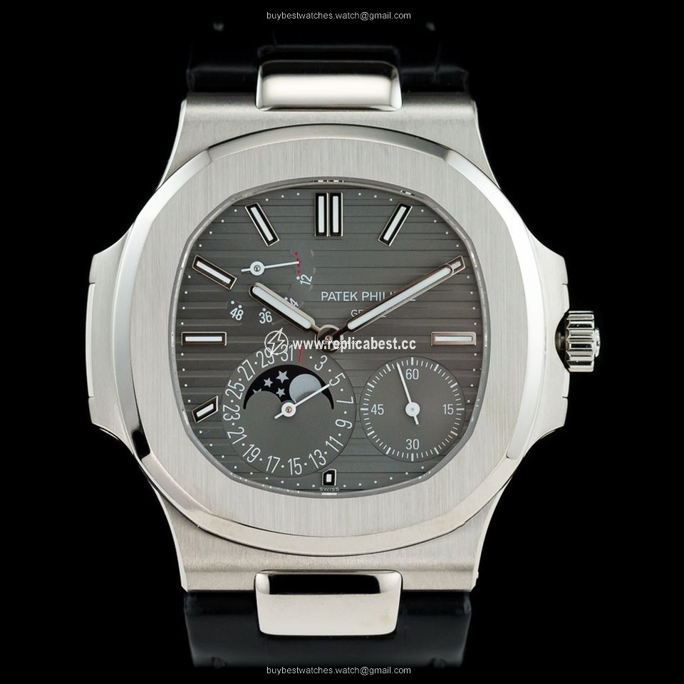 Patek Philippe Nautilus Mens watch Unisex Automatic White gold 5712G-001
