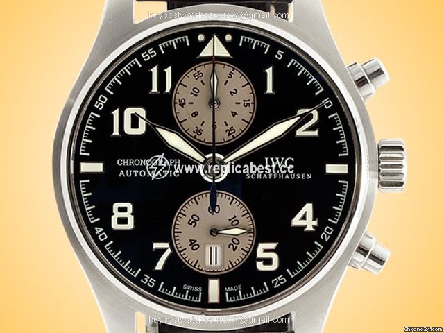 IWC Pilot Spitfire Chronograph Mens watch Unisex Automatic Steel IW3878-06
