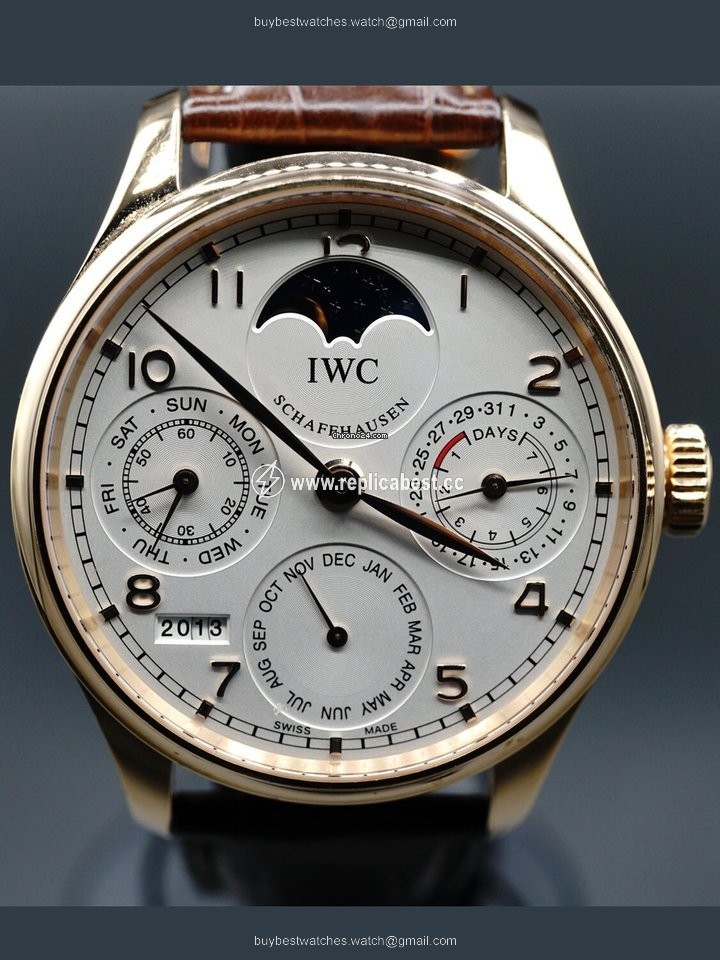 IWC Portuguese Perpetual Calendar Mens watch Unisex Automatic IW502306