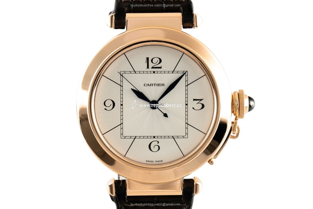 Cartier Pasha Mens watch Unisex Automatic Red gold 2770