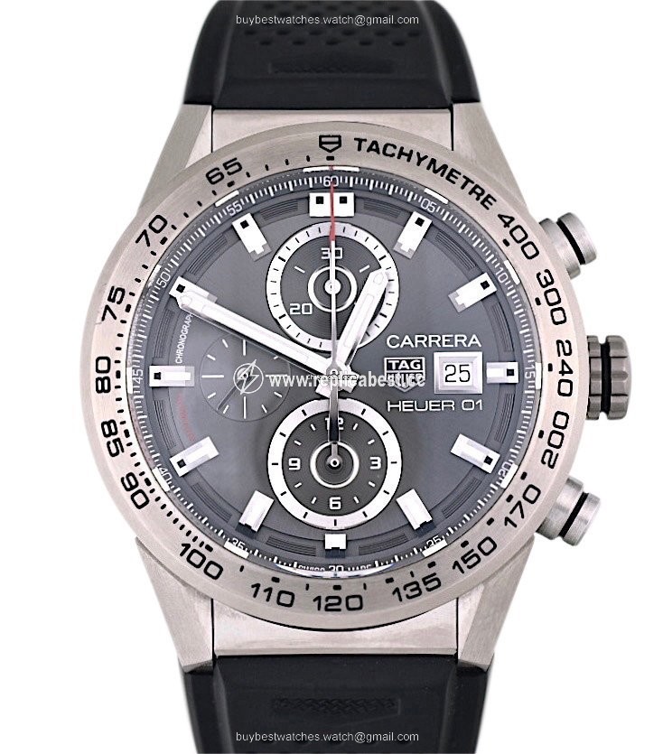 TAG Heuer Carrera Calibre HEUER 01 Mens watch Unisex Automatic Titanium CAR208Z.FT6046