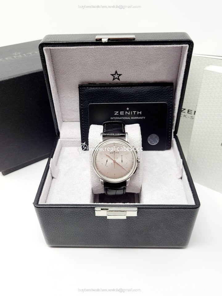 Zenith Elite Chronograph Classic Mens watch Unisex Automatic Steel 03.2270.4069 01.C493