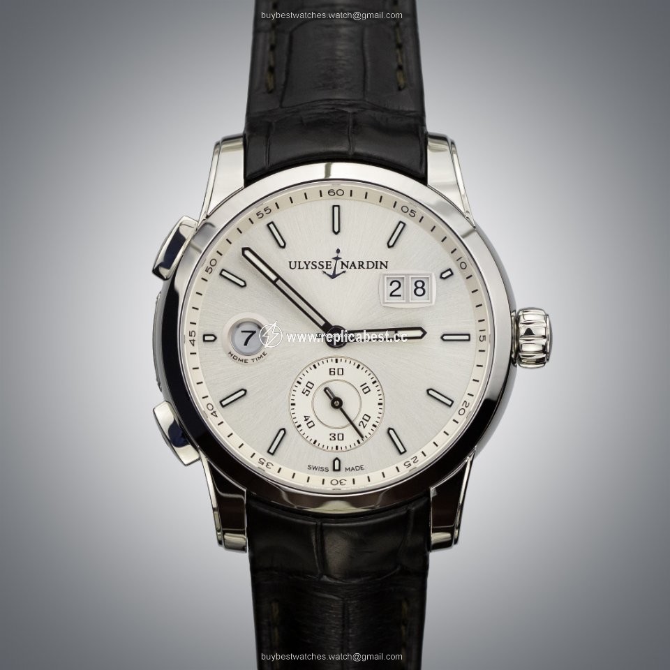 Ulysse Nardin Dual Time Mens watch Unisex Automatic Steel 3343-126 91