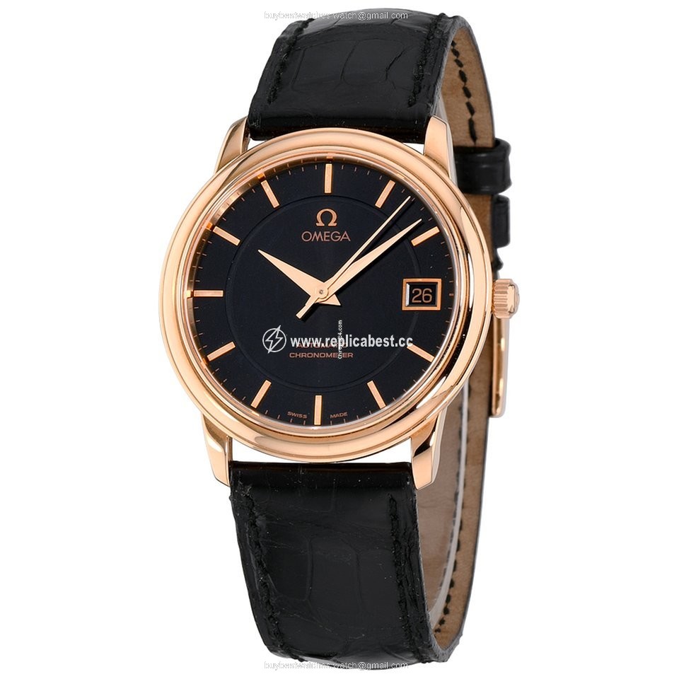 Omega De Ville Mens watch Unisex Automatic Rose gold 4601.54.11