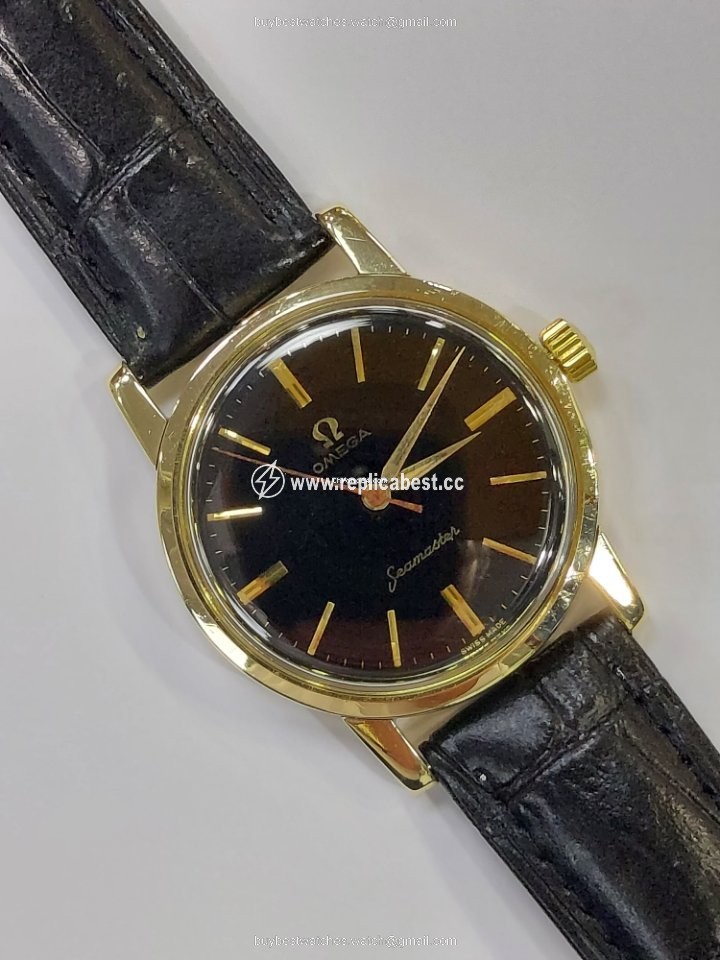 Omega Seamaster Mens watch Unisex Manual winding Yellow gold 998358