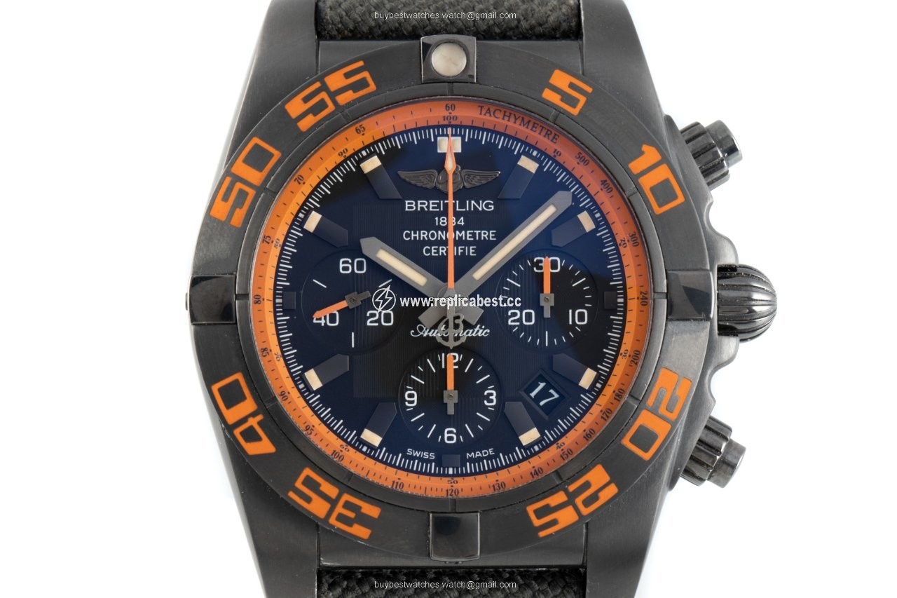 Breitling Chronomat 44 Raven Mens watch Unisex Automatic Steel MB0111