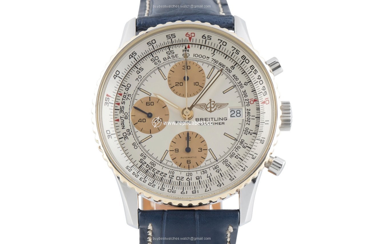 Breitling Old Navitimer Mens watch Unisex Automatic Gold Steel B13019