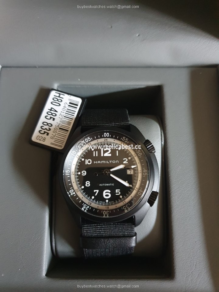 Hamilton Khaki Pilot Pioneer Mens watch Unisex Automatic Aluminum H80485835