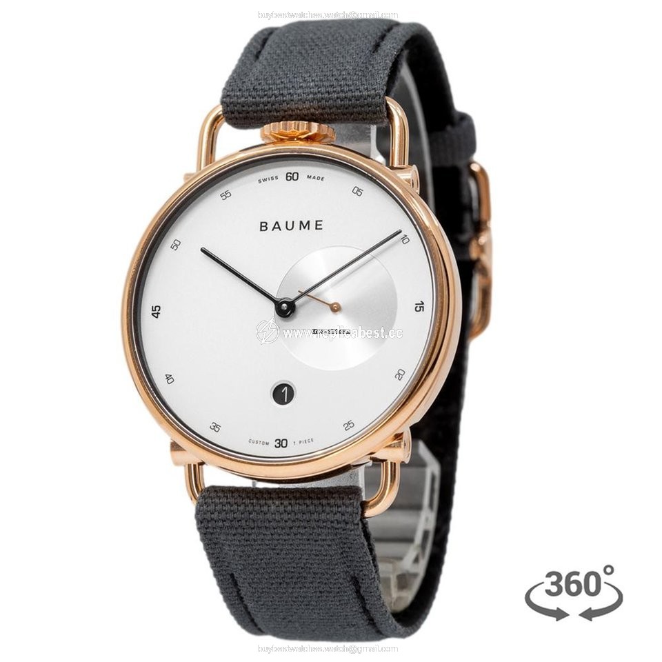 Baume & Mercier Mens watch Unisex Quartz Steel M0A10600