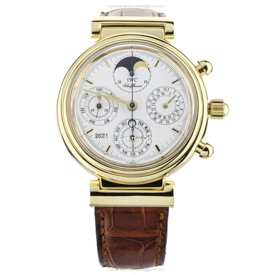 IWC Da Vinci Perpetual Calendar Mens watch Unisex Automatic Rose gold 3751
