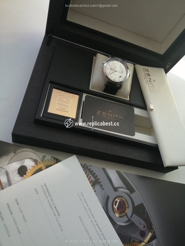 Zenith Elite Dual Time Mens watch Unisex Automatic Steel 03.0520.683