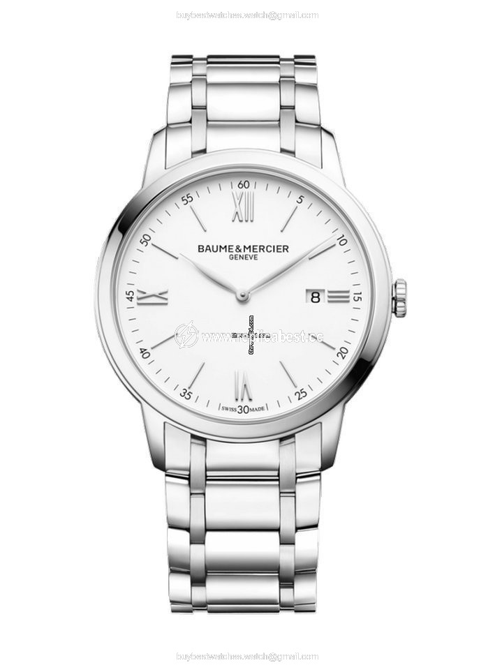 Baume & Mercier Classima Mens watch Unisex Quartz Steel MOA10526