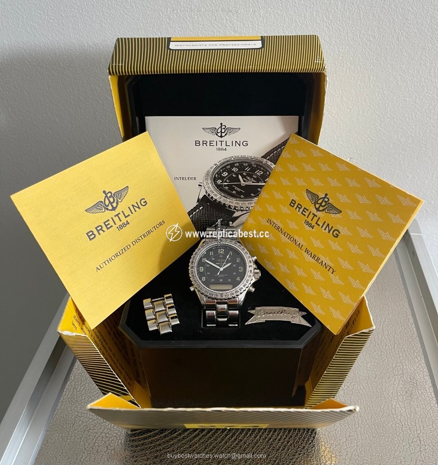 Breitling Mens watch Unisex Quartz Steel A51035