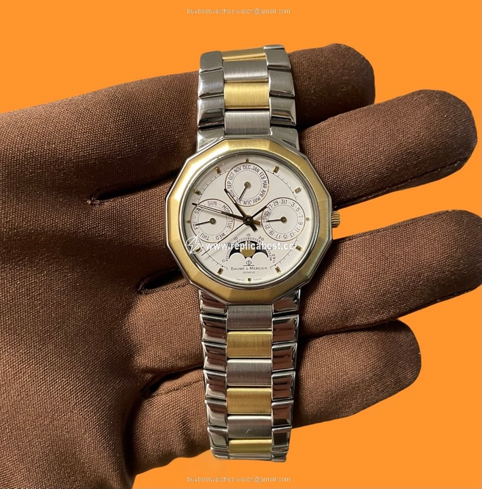 Baume & Mercier Mens watch Unisex Gold Steel Bm11522