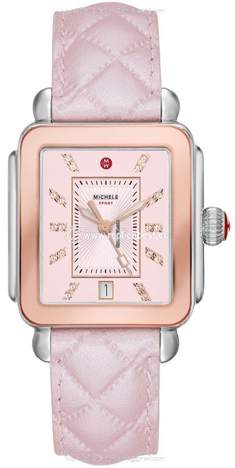 Michele Deco Womens watch Quartz Steel MWW06K000046