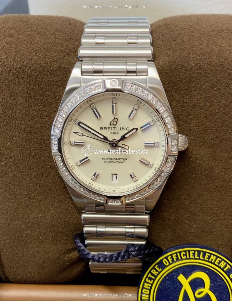 Breitling Chronomat Womens watch Quartz Steel A77310591A1A1