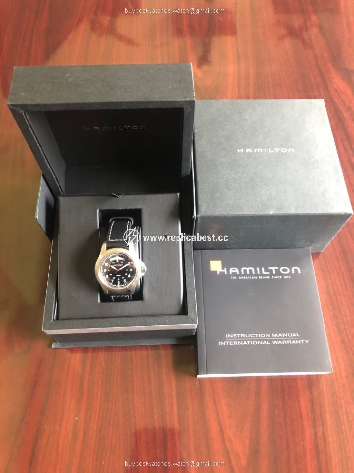 Hamilton Khaki Field King Mens watch Unisex Quartz Steel H644510