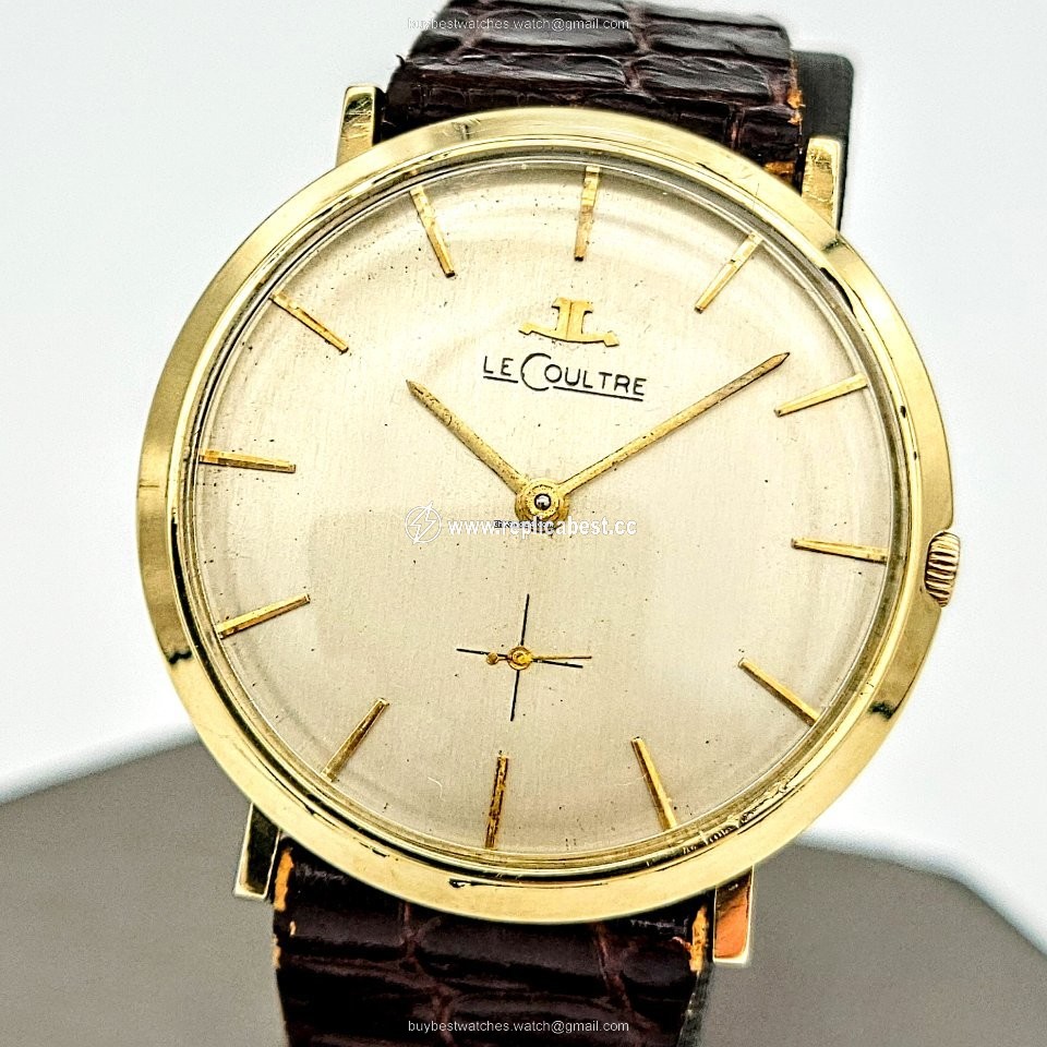 Jaeger-LeCoultre Mens watch Unisex Manual winding Yellow gold LeCoultre 818