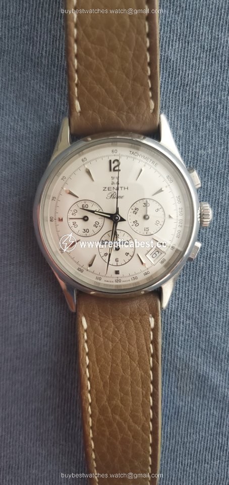 Zenith El Primero Chronograph Mens watch Unisex Manual winding Steel 01-0010.420