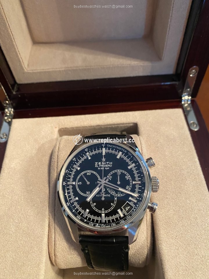 Zenith El Primero 36000 VpH Mens watch Unisex Automatic Steel 03.2080.400 21.C496