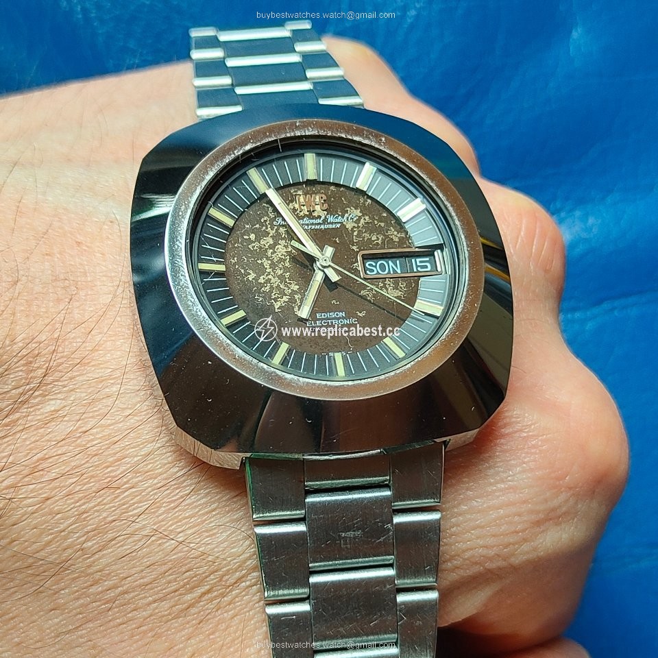 IWC Mens watch Unisex Quartz Steel 3402